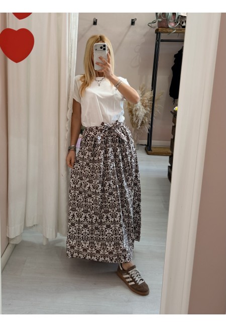 Vestito lungo ATENE marrone