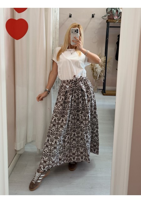 Vestito lungo ATENE marrone