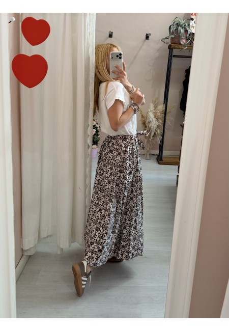 Vestito lungo ATENE marrone