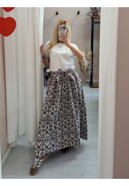 Vestito lungo ATENE marrone