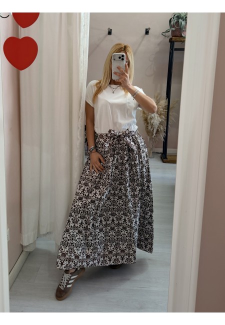 Vestito lungo ATENE marrone