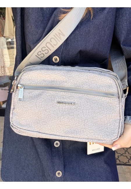 Borsetta borbon piccola grigia