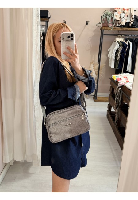 Borsetta borbon piccola grigia