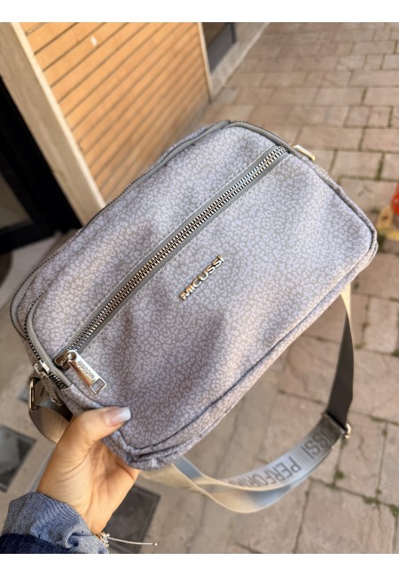 Borsetta borbon piccola grigia