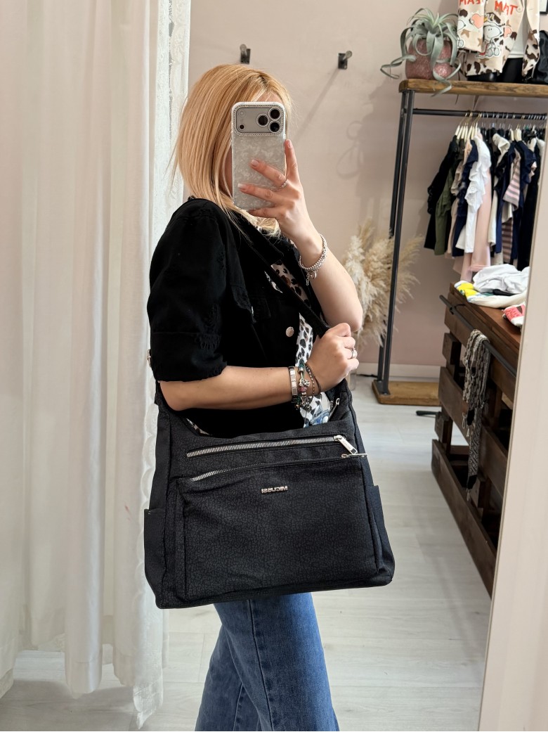 Borsa borbon grande nera