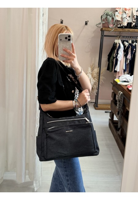 Borsa borbon grande nera