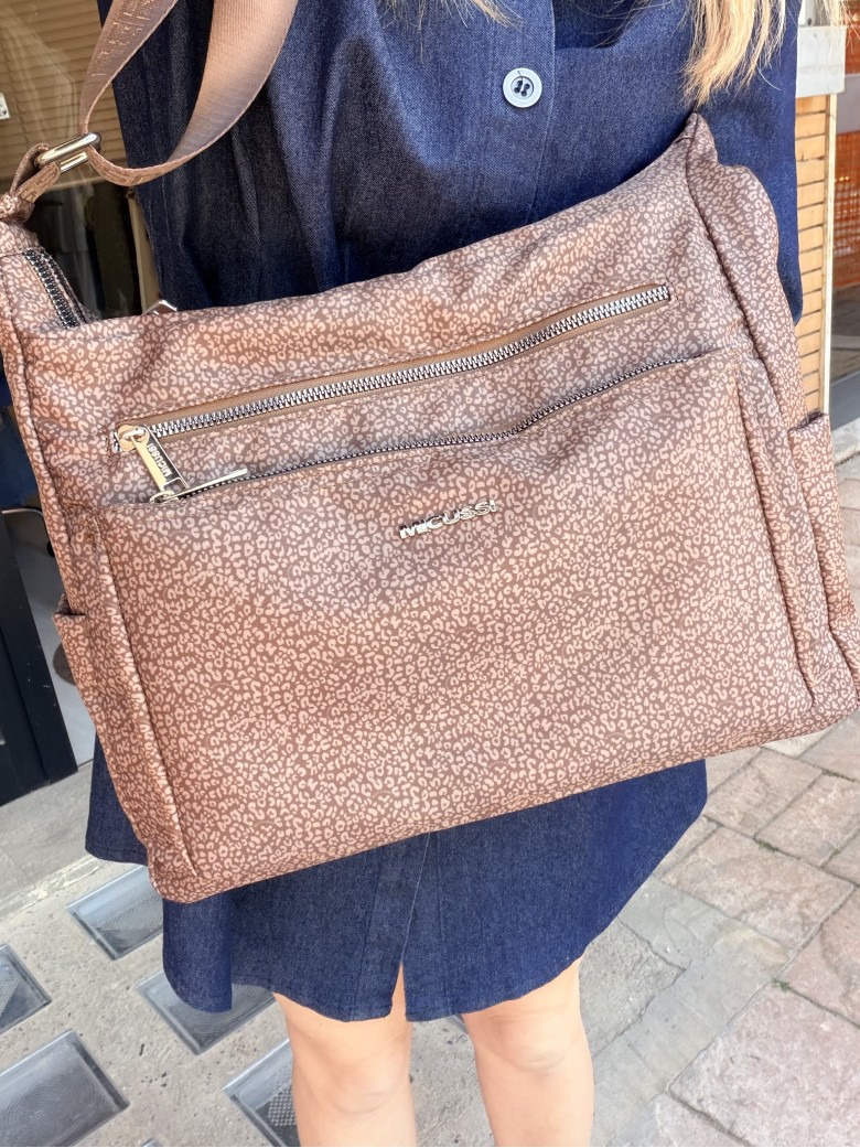 Borsa borbon grande marrone