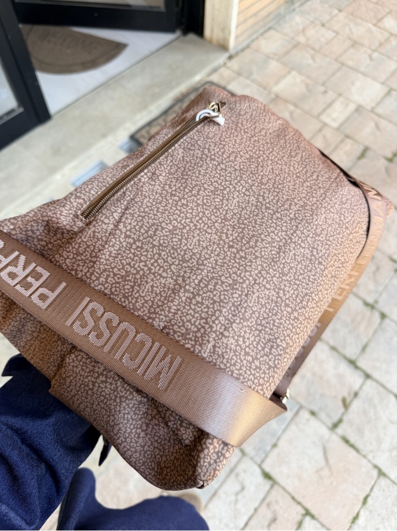 Borsa borbon grande marrone