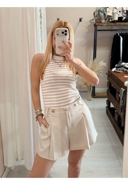 Pantaloncini GAIA beige