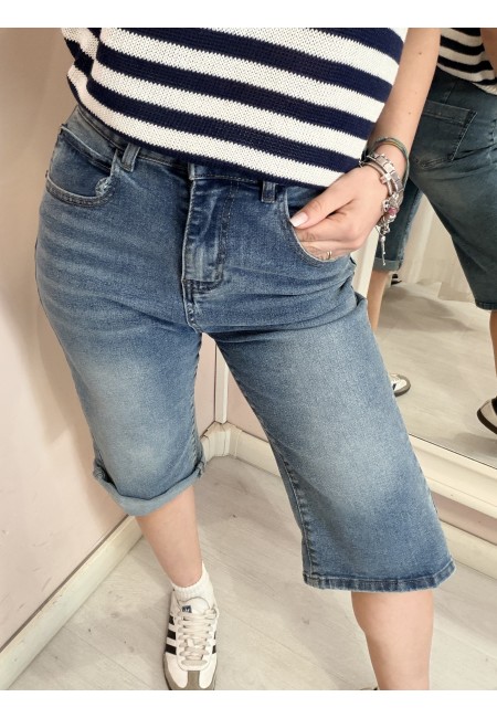 Pantaloncini di jeans CAPRI pinocchietto
