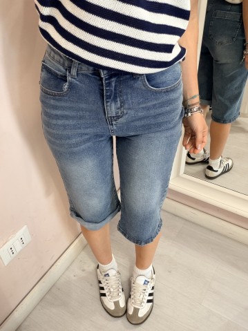 Pantaloncini di jeans CAPRI pinocchietto