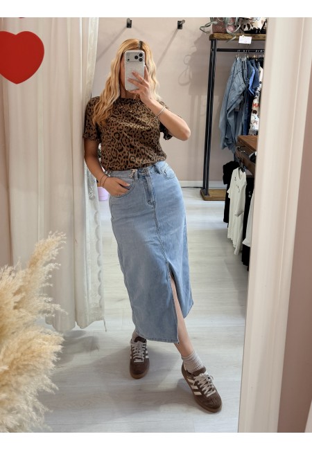 Gonna di jeans LONGUETTE