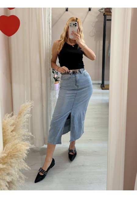Gonna di jeans LONGUETTE