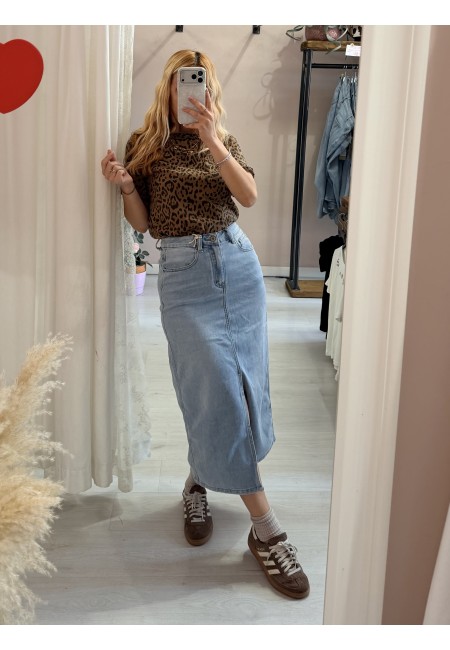 Gonna di jeans LONGUETTE