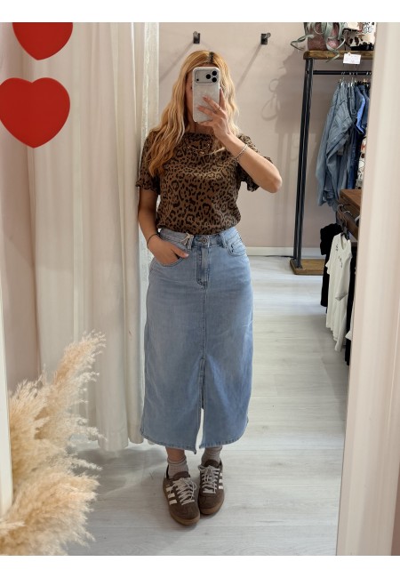 Gonna di jeans LONGUETTE