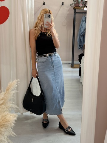 Ballerine cinturino borchiato nere 2
