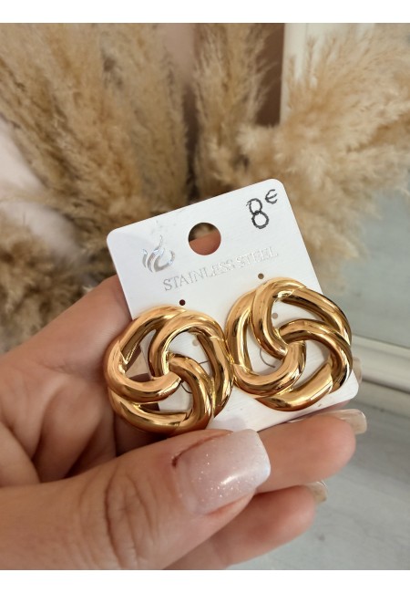 Orecchini PERISSA gold o silver