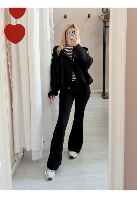 Giubbotto bomberino nero