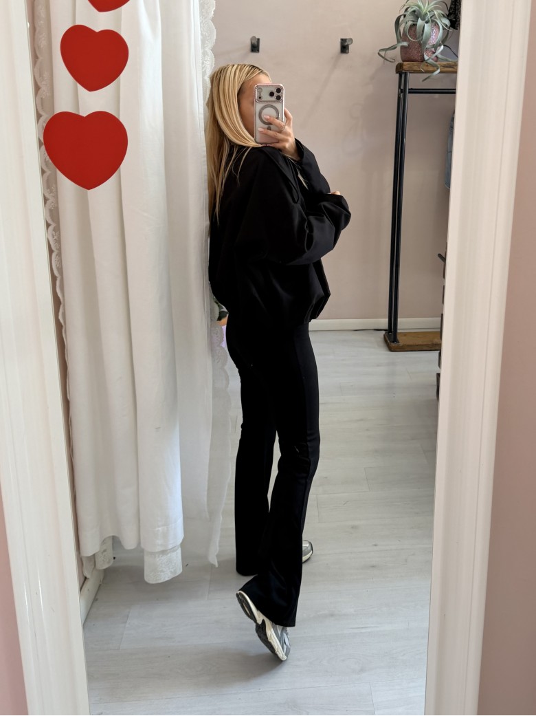 Giubbotto bomberino nero