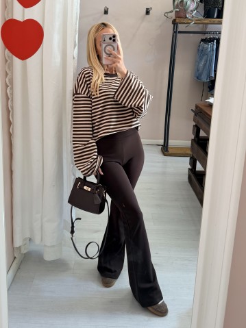 Borsetta rigida marrone 2