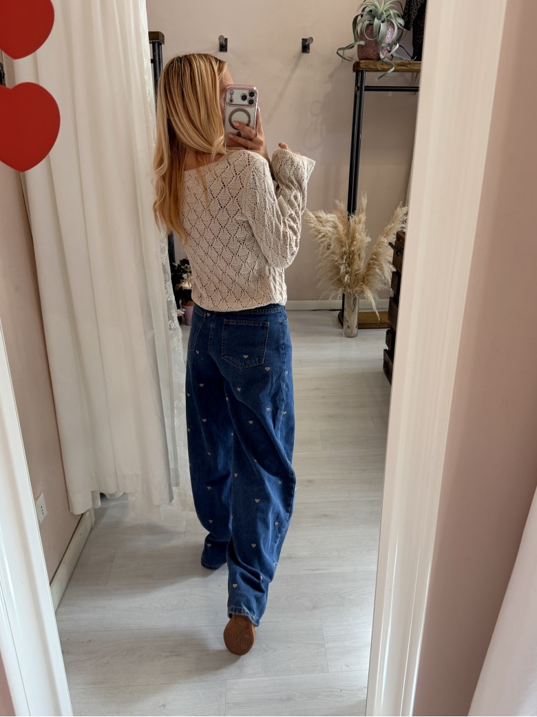Jeans CUORICINI balloon barrell