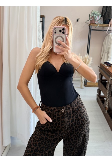 Maglia corpetto EVA nera