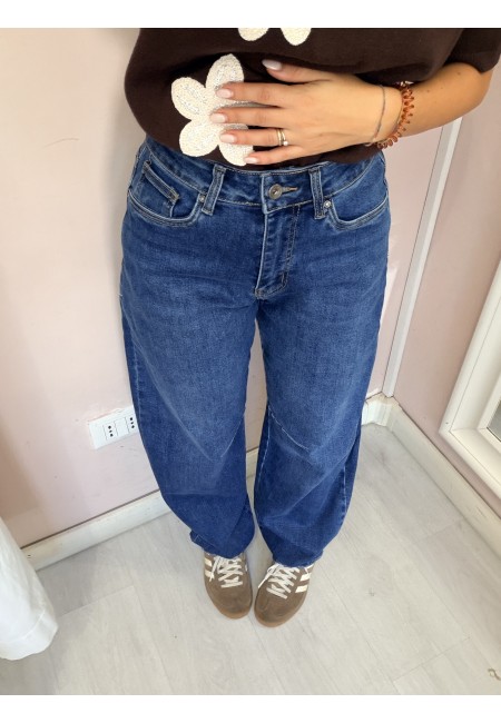 Jeans balloon barrell fit