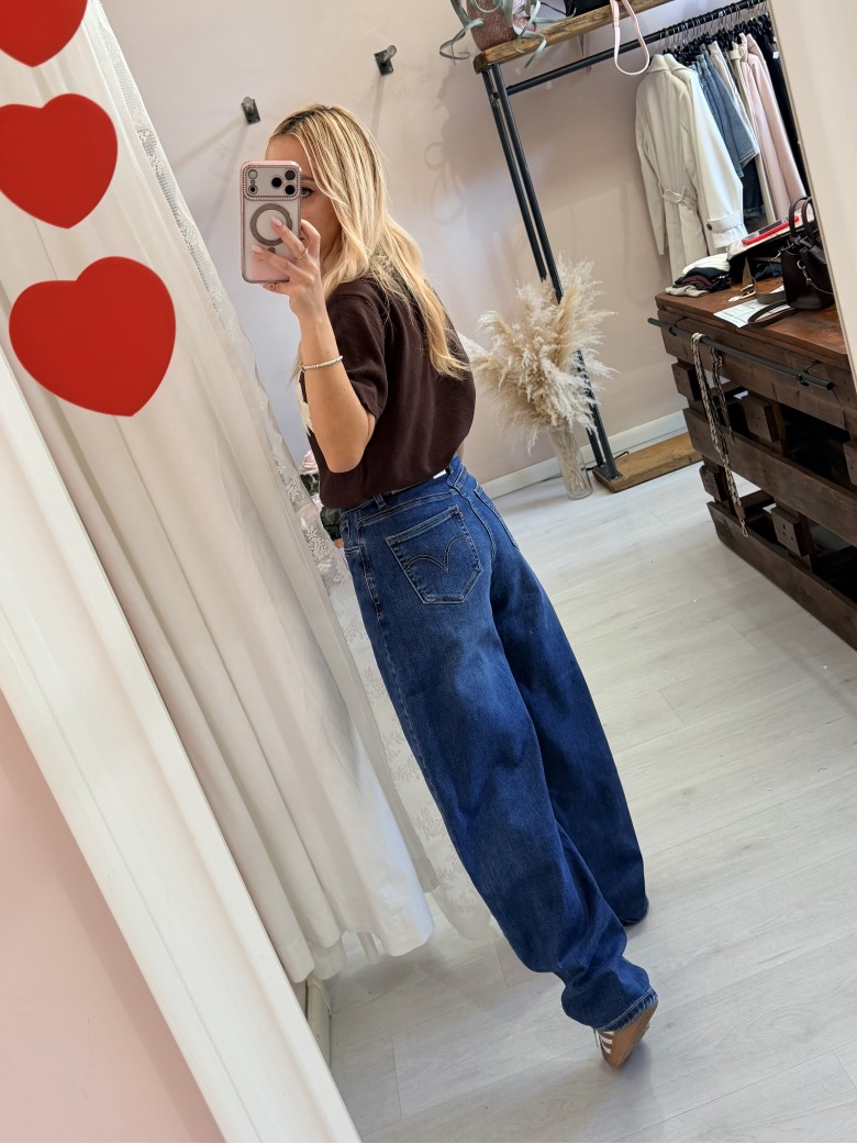 Jeans balloon barrell fit