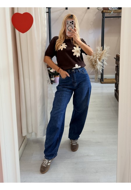Jeans balloon barrell fit