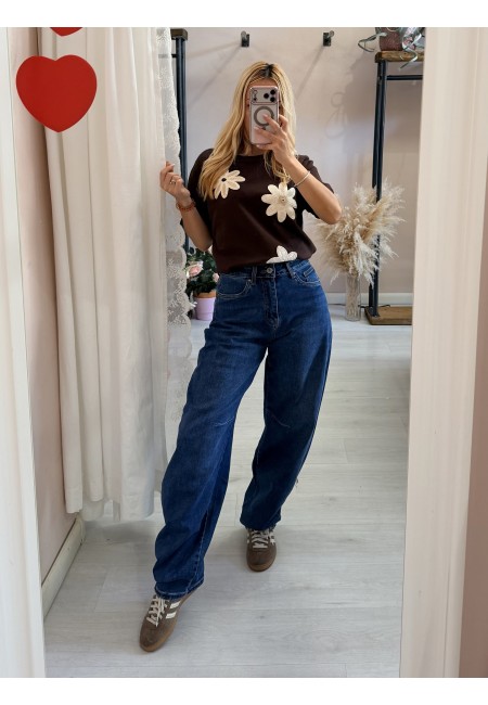 Jeans balloon barrell fit