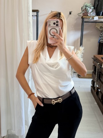 Maglia blusa in raso 2