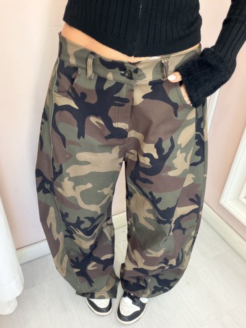 Pantaloni jeans camouflage mimetici 2