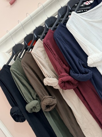 Maglia cotone TAGLIO VIVO 2