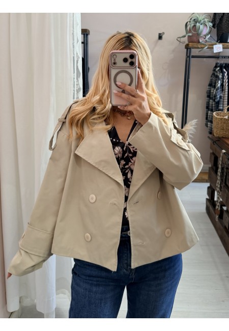 Giacca trench DIP beige