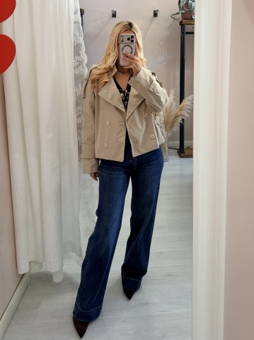 Giacca trench DIP beige 2