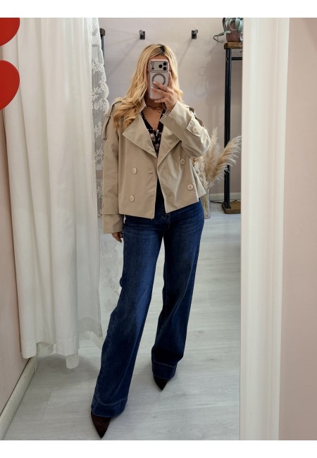 Giacca trench DIP beige