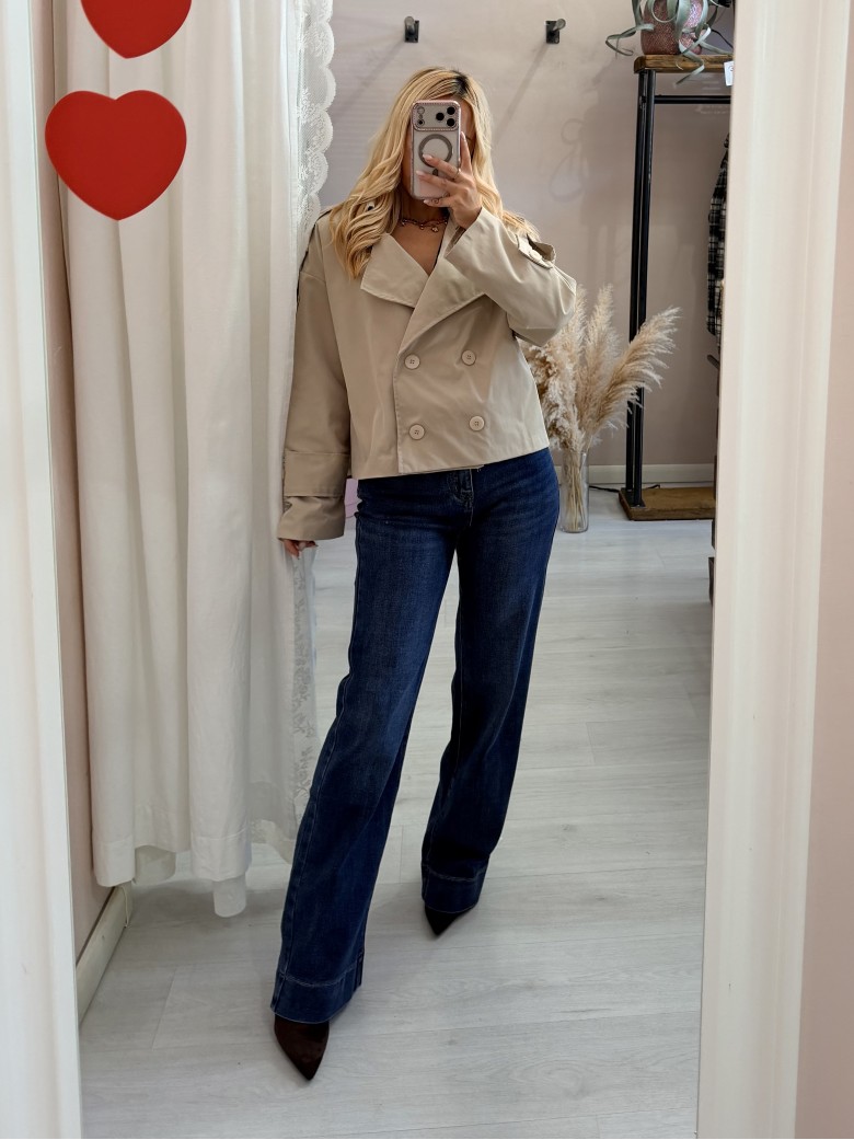 Giacca trench DIP beige