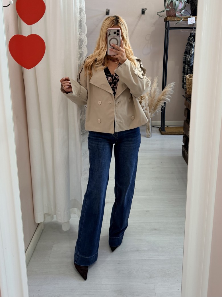 Giacca trench DIP beige