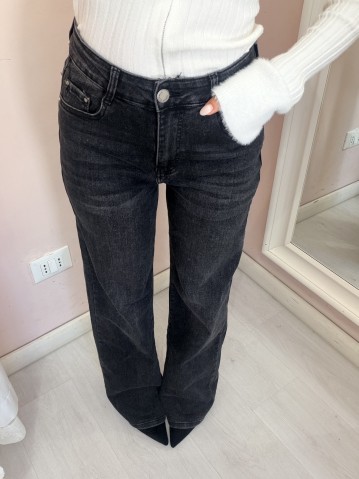 Jeans wide leg neri vintage