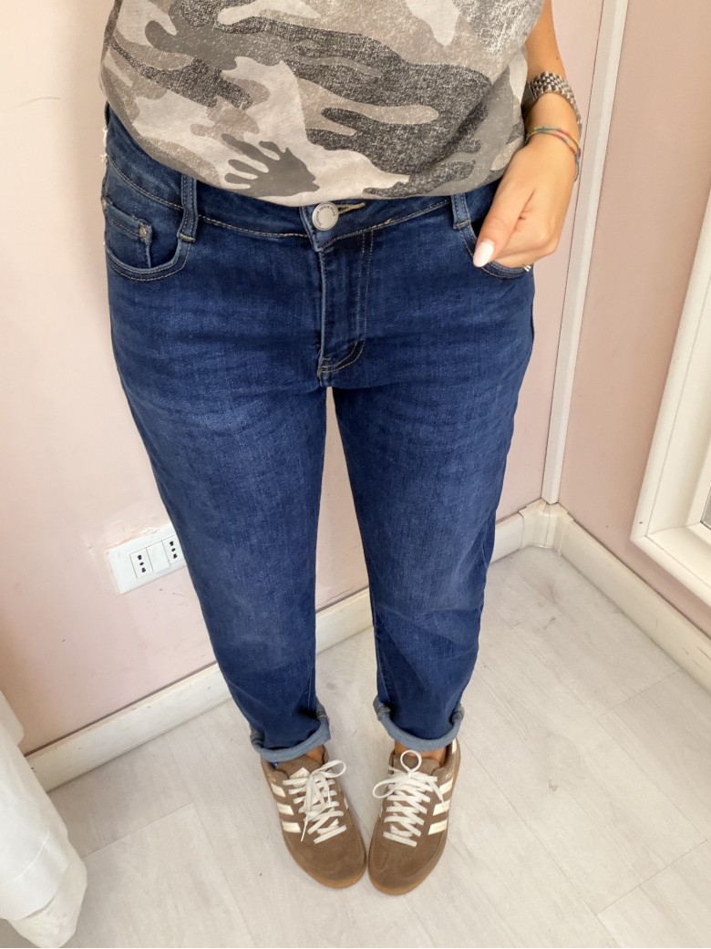Jeans morbidi momfit