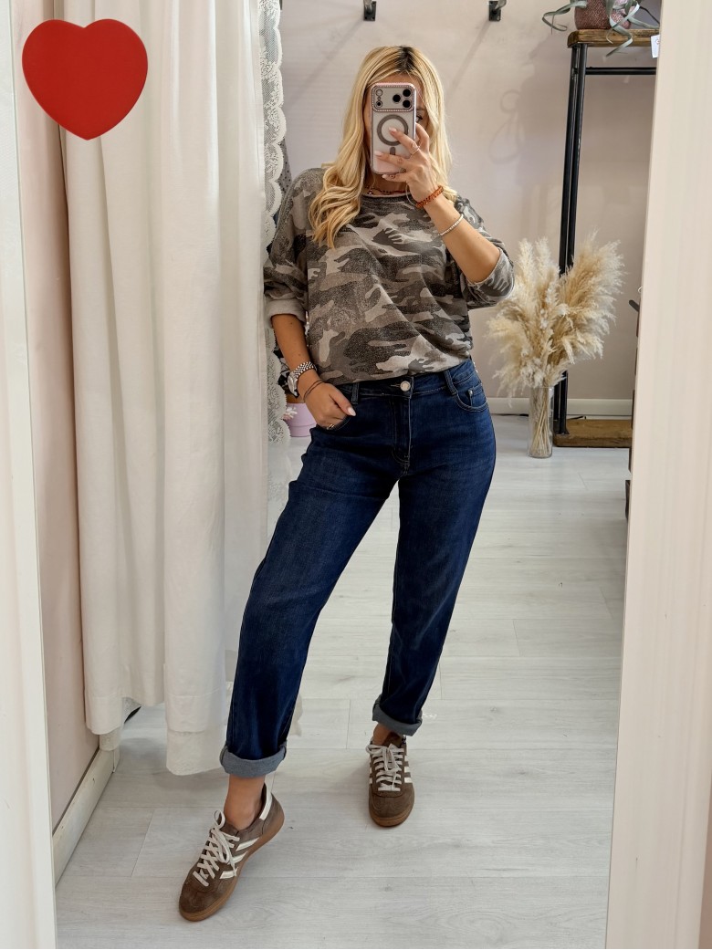 Jeans morbidi momfit