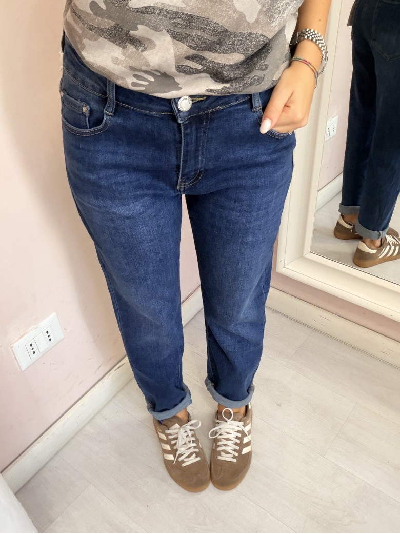 Jeans morbidi momfit