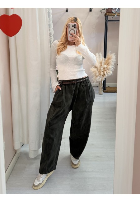 Pantaloni camouflage mimetici verdi