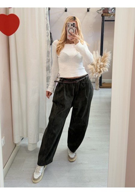 Pantaloni camouflage mimetici verdi