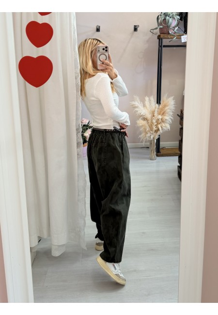 Pantaloni camouflage mimetici verdi