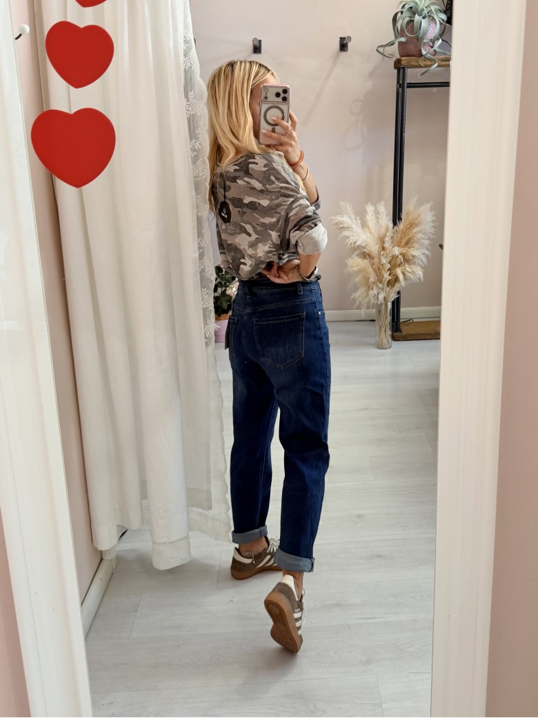 Jeans morbidi momfit