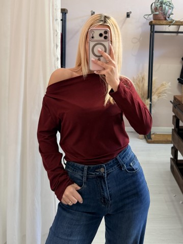 Maglia ISABELLA bordeaux