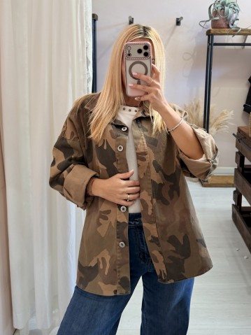 Camicia mimetica camouflage