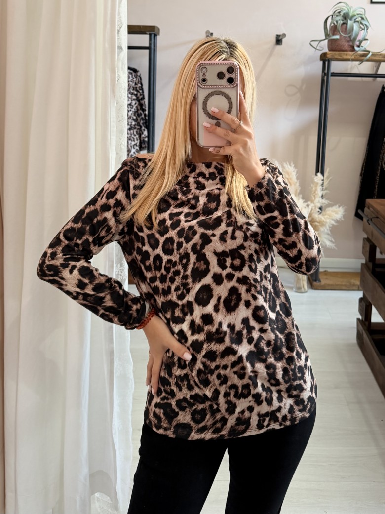Maglia ISABELLA leopardata