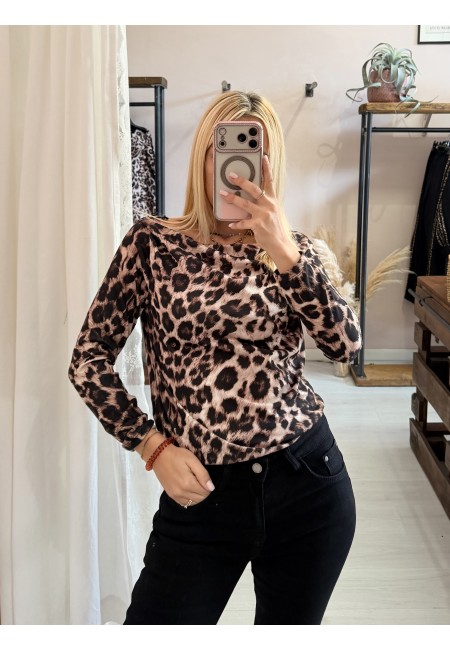 Maglia ISABELLA leopardata